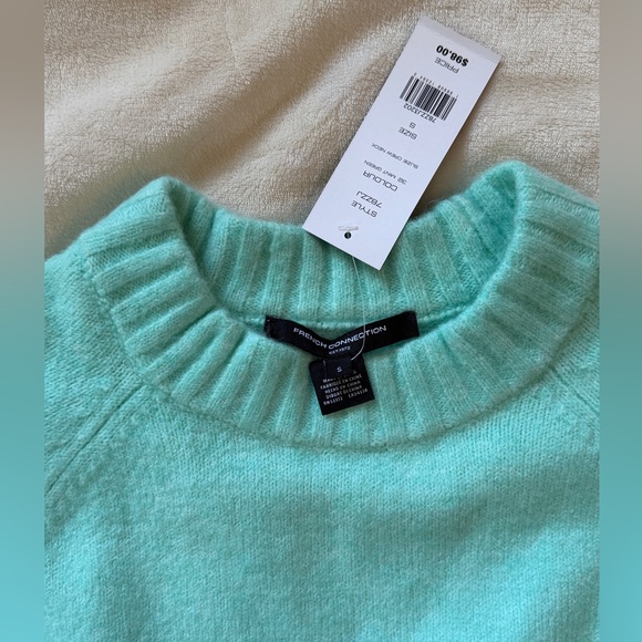 French Connection NWT Mint Crew Neck Sweater - Picture 12 of 12